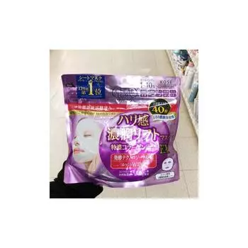 Kose Relief Turn «все в одном», упаковка лифтинг-масок EX, 40 листов.