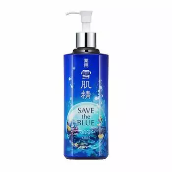 Kose Sekkisei дизайн бутылки 500 мл SAVE BLUE (свежий тип) [2019 ограничено]
