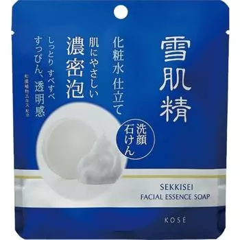 Kose Sekkisei Sekkisei Тонер-мыло для умывания лица 100г