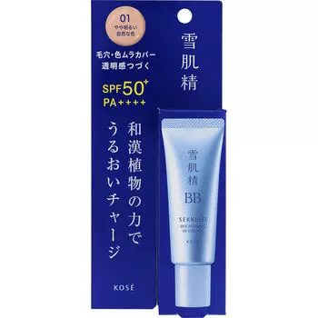 Kose Setsu-Kaisei Bright BB Essence 01 Слегка яркий натуральный цвет 30 г Тональная основа (BB) Seikohada Sei Мы рекомендуем использовать этот продукт после состояния