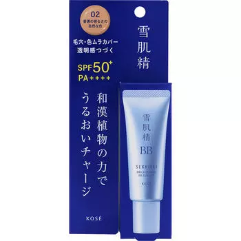 Kose Setsu-Kaisei Bright BB Essence 02 Нормальный яркий натуральный цвет 30 г Тональная основа (BB) Seikohada Sei Мы рекомендуем использовать этот продукт после кондиционирования