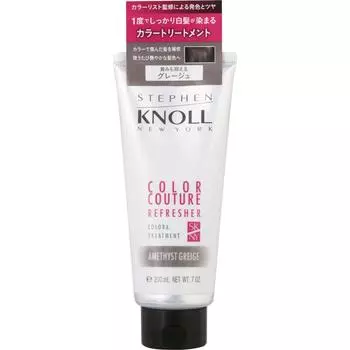 Kose Steven Knoll Color Couture Color Treatment 005 Glaze 200 г Окрашивающее средство для седых волос Краситель для седых волос После мытья шампунем промокните волосы полотенцем