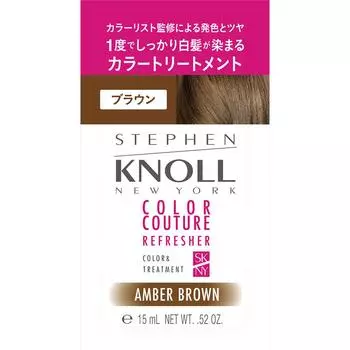 Kose Steven Knoll Color Treatment TR003 15 г Окрашивающее средство для седых волос Краситель для седых волос После мытья шампунем промокните волосы полотенцем и нанесите
