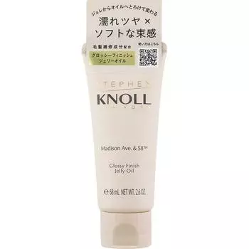Kose Steven Knoll Madison 58 Glossy Finish Jelly Oil 75 г Другие масла/жидкости для волос Средства для укладки Нанесите необходимое количество на ладонь и распределите по волосам.