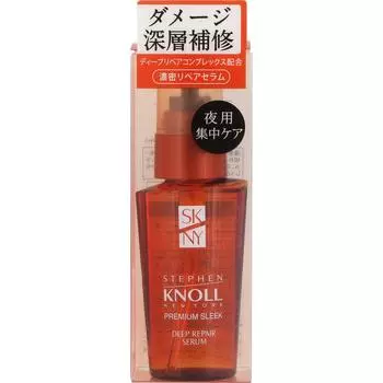 Kose Steven Knoll Premium Sleek Deep Repair Serum 50 мл Процедуры вне ванны Нанесите 1–2 нажатия кондиционера на подсушенные полотенцем волосы, тщательно распределите.
