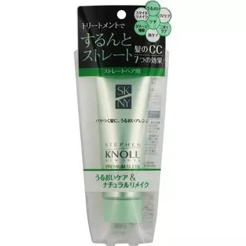 Kose Steven Knoll Premium Sleek Nuance Arrange Treatment (для прямых волос) 80 г. Процедуры вне ванны Нанесите небольшое количество (1-2 жемчужины) на ладони, разложить