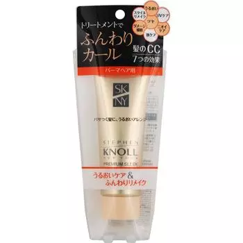 Kose Steven Knoll Premium Sleek Nuance Arrange Treatment (для постоянных волос) 80 г. Процедуры вне ванны Нанесите небольшое количество (1-2 жемчужины) в ладони га