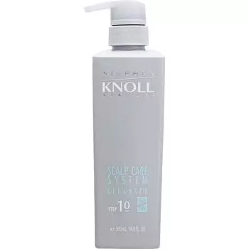 Kose Steven Knoll Scalp Care System Cleanser 500 мл Шампунь/кондиционер (премия) Использовать: 1. Удерживая насос, поверните его, чтобы накачать, и нажмите на него несколько раз.