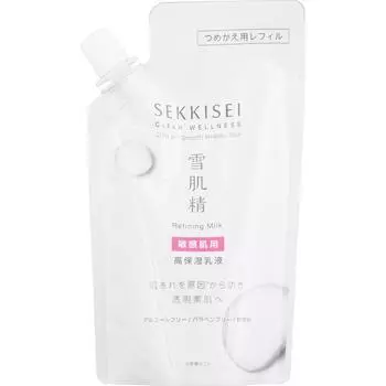 Kose Sukkabei Clear Wellness SESSHOKISEI CLEAR WELLNESS Очищающее молочко SSR 120 мл Молочный лосьон Seikohada Sei Используйте после тонизирования кожи лосьоном. Приложение