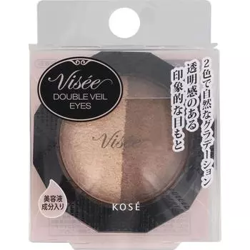 Kose VICE RICHET Double Veil Eyes BE-2 Beige 3.3g Eye Makeup Eye Color & Eye Shadow Vicerische Apply B to the corner of the eye with fingertips, then