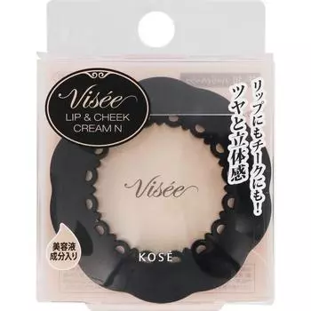 Kose VICE RICHET VICE LICHE Крем для губ и щек N SP-10 Pearly Beige 5,5 г Косметика для губ Vicerische Нанесите небольшое количество на кончики пальцев и растушуйте на губах.