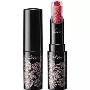 Kose Visee Visee Richet Crystal Duo Lipstick Sheer Rd466 прозрачный перламутровый X настоящий красный