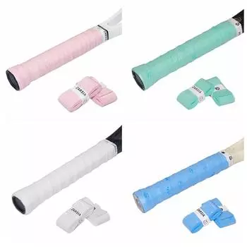 Кошачьи когти Бадминтон Потовая повязка Потопоглощающая лента для захвата ракетки Теннисная накладка Сквош фиолетовый