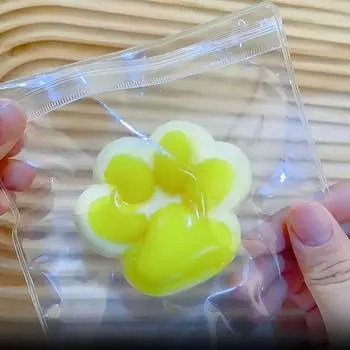 Кошачьи когти сжимают веселую свинью, сыр, мягкий липкий мешок, грязь, ощущение сжимания, медленная декомпрессионная игрушка зелёный