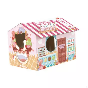 Кошачья когтеточка, кровать, когтеточка, игрушка, мебель, картонный домик, гофрированная бумага для дрессировки