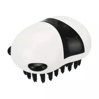 Кошачья Красота Домашний Панда Изготовлена Из Таблеток Линять Длинная Моющаяся Щетка, Щетка, Дизайн, Силикон, Мягкий, Удаление, Волосы, Волосы,