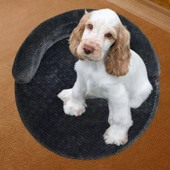 Кошачья кровать, диван, удобные принадлежности для животных, гнездо, будка, милый коврик для сна для кошек в помещении M темно-серого