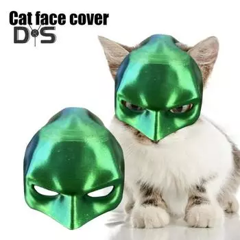 Кошачья летучая мышь Косплей шляпа для кошек Ручная работа Летучая мышь Мститель лицо Подушка Кошка Косплей Реквизит Аксессуар для костюма на Хэллоуин S красный черный