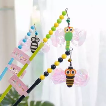 Кошачья палочка, длинный шест, облегченное давление, легкий дразнящий кошачий стержень, игрушки для дома чёрный