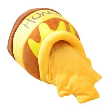 Кошачья пещера Honeypot Cat Bed Cute Pet House Cute Cat Bed With Removable Cushion Warm Cave Nest Sleeping Bed For Cats Small Dogs S