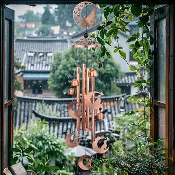 Кошачья подвеска для уличного использования, ловец ветра для кошек, украшение из металла, мемориал для кошек