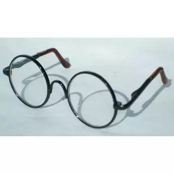 [Кошачья рука] кукла Блайз 1/3 кукла мягкая игрушка Блайз круглые очки Вы можете выбрать кукольные очки Ошикацу Швейная деятельность (черный)