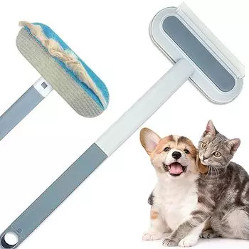 Кошачья шерсть Кошачья шерсть Удаление кошачьей шерсти Таблетки для удаления кошачьей шерсти 4 дюйма Удаление собачьей шерсти Совместимо с таблетками для удаления кошачьей шерсти для домашних животных светло-синий