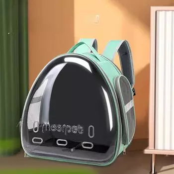 Кошачья сумка Большая вместительная сумка для переноски домашних животных Уличная сумка Всесезонная портативная сумка через плечо Дышащий рюкзак для кошек 40*28*42cm