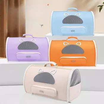 Кошачья сумка для отдыха на открытом воздухе, переносная сумка для домашних животных, переносной всесезонный многоцелевой дышащий рюкзак для кошек 53*29*26cm