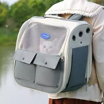 Кошачья сумка, переноска для домашних животных, большой емкости, рюкзак для кошек, регулируемый ремень, сумка для переноски домашних животных, складной рюкзак для кошек, для путешествий на открытом воздухе