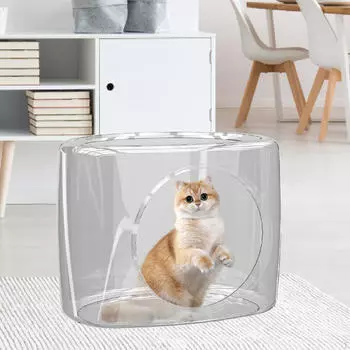 Кошачий домик, собачье гнездо, укрытие, легко чистится, удобная подушка, кровать для сна для кошек