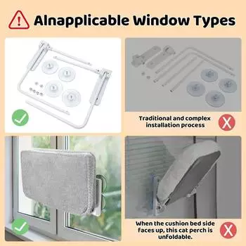Кошачий гамак, лазалки для кошек, присоски для окон, складные подвесные гнезда для домашних животных, гамак для домашних животных 30 45cm standard