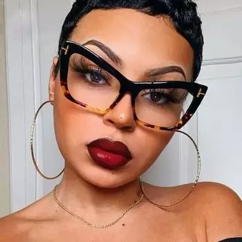 Кошачий глаз оправы по рецепту, женские очки в стиле ретро, оправа для очков, индивидуальные модные очки, роскошный брендовый дизайнер black чёрный