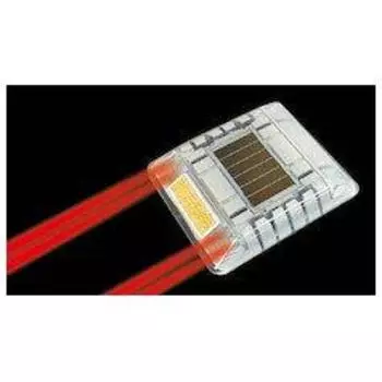 Кошачий глаз светящийся глаз мощный солнечный мигающий односторонний красный LE260R2