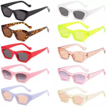 Кошачий глаз Винтажная мода Популярные солнцезащитные очки Текстурная оправа Маленькая для женщин Роскошные дизайнерские мужские высококачественные очки кошачий глаз в ретро-стиле Новые горячие продажи очки ручной работы Light Tea синий