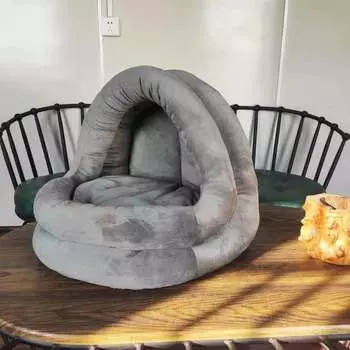 Кошачий питомник Четырехсезонная полузакрытая юрта для домашних животных S 42*42*38cm