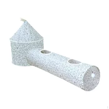 Кошачий туннель, переносной игровой домик, лазалки, интерактивная игрушка и мяч для хомяка