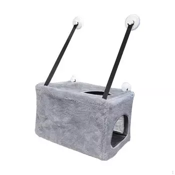 Кошачий жердочка на окно для кошек, мебель с подушкой, большая экономия пространства