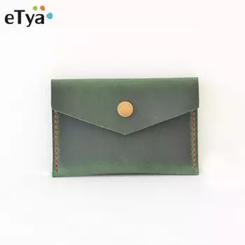 Кошельки для монет Ретро Мужчины Женщины Натуральная кожа Засов Держатель для монет Сумки Корова Мини Монета Деньги Держатель карты Кошелек Кошелек зелёный