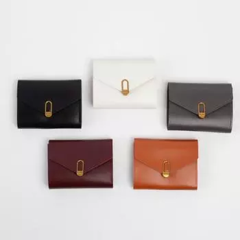 Кошельки из искусственной кожи, однотонный держатель для карт, модная сумка для денег, женская сумка