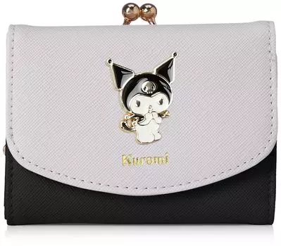 Кошелек Aldi Двухцветный SR12 Kuromi Тройного сложения