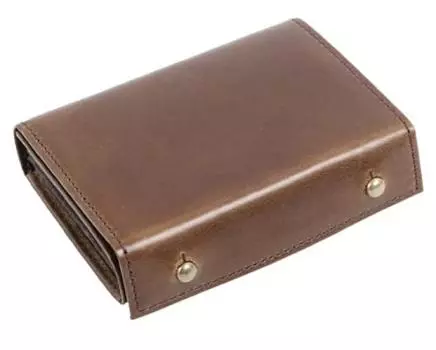 Кошелек бифолд millefoglie P25 Millefoglie 2 P25 BUSCHETO [Mpiu] BU.темно-коричневый