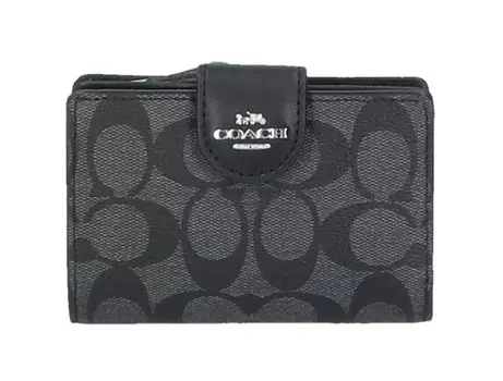 Кошелек C0082 SVTSQ [Coach] Складной [предмет] чёрный