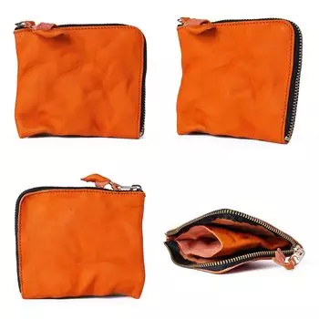 Кошелек Comme des Garcons Mini Wallet из вымытой кожи SA3100WW Orange Men s Women s… [Товар]