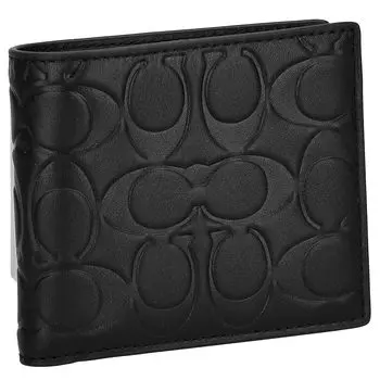 Кошелек CX139 [Coach] Двустворчатый QB/BK [предмет]
