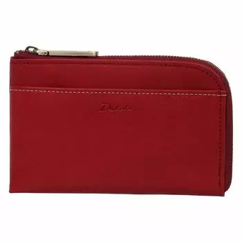 Кошелек Dakota на молнии из натуральной кожи Largo 0035880, красный, L-образный, женский DA-35880-30
