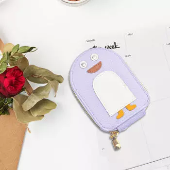 Кошелек-держатель для кредитных карт для сумки, свиданий, покупок, путешествий, подарка на день рождения фиолетовый