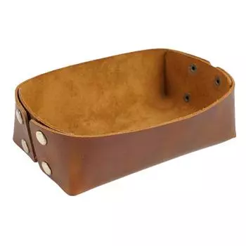 Кошелек для хранения, пустой современный карман Чарола, коричневый вход в дом, все кожаные подносы, дверные ключи, дизайнерские мужские органайзеры для камердинера зелёный