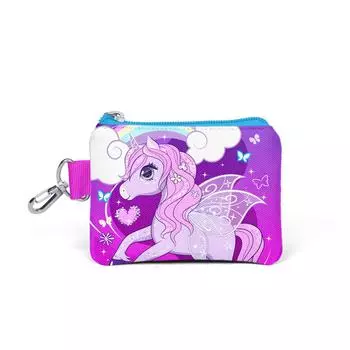 Кошелек для монет Coral High Kids Фиолетово-Розовый с рисунком единорога 21808
