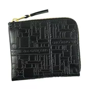 Кошелек для монет des COMME des GAR ONS, ЧЕРНЫЙ (КОММЕ ГАРСОН) #SA3100EL